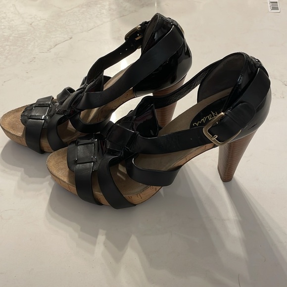 Cole Haan Nike Air Jocelyn Stacked Heel Sandals - Picture 4 of 9